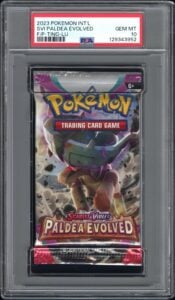 2023 Pokemon SV Paldea Evolved Booster Pack Ting-Lu Art PSA 10 GEM MINT