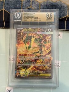 BGS STRONG 9.5 Storm Emeralda Pokemon Chinese Mega Rayquaza ex SAR 110/076 M6F