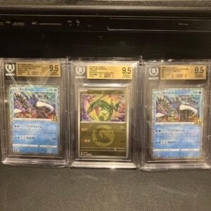 BGS9.5 Gold Rayquaza Kyogre 25th Mirror