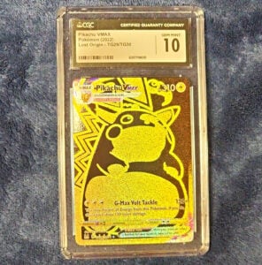 CGC 10 Pikachu VMAX TG29/TG30 Lost Origin Trainer Gallery Ultra Rare Foil 2022