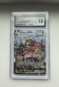 CGC 10 Rayquaza VMAX 218/203 SWSH07 Evolving Skies Secret Rare Alt Art Holo