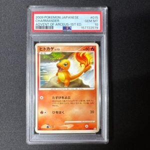 Charmander 1ED PSA 10 Pokemon Pt4 Arceus