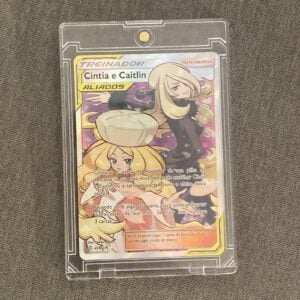Cynthia and Caitlin Full Art Trainer Tag Team Card 228/236 Pokémon