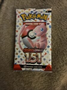 Faux Pokemon 151 booster 1 pack Of 10 Cards english Sealed Scarlet & Violet