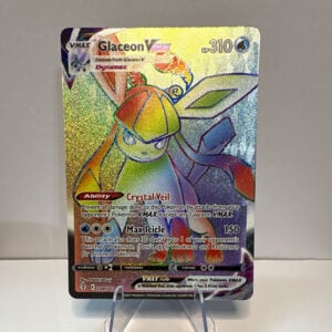 Glaceon VMAX (Secret) 208/203 SWSH07 Evolving Skies Full Art Holo Eng