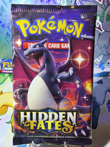 Hidden Fates Sealed Booster Pack Charizard Art 10 Cards Pokemon TCG English