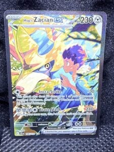 Hop’s Zacian Ex Journey Together SIR Rare SSP Full Art 186/159 Hops Zacian SV-09