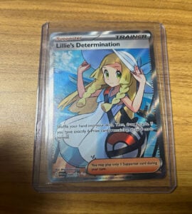 Lillie’s Determination ME01 169/132 Full Art Holo Ultra Rare