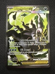 MEGA-DARKRAI EX FULL ART – POKEMON 101/084 ME5 PBL BLACK NIGHT NEW FR
