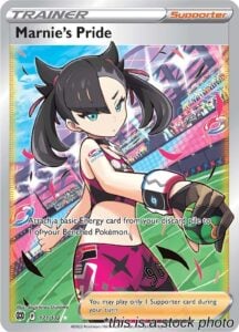 Marnie’s Pride (Full Art) Holofoil 171/172 NM Souichirou Gunjima Pokemon EN H17