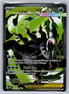 Mega Darkrai ex 101/084 Pokemon Pitch Black Ultra Rare Full Art Holo Near Mint