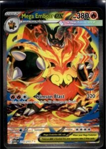 Mega Emboar ex Special Illustration Rare ME: Ascended Heroes 273/217 NM