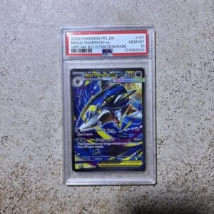 Mega Sharpedo Ex 127/094 Special Illustration Rare Pokemon Card PSA 10 GEM MINT