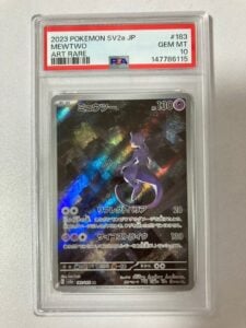 Mewtwo AR 151 Pokemon Card PSA 10