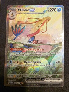 Milotic ex 237/191 Sv08 Surging Sparks SIR Holo Full Art ENG