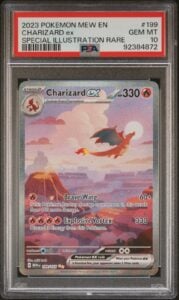 POKEMON 151 CHARIZARD EX 199/165 SPECIAL ILLUSTRATION RARE PSA 10 GEM MINT