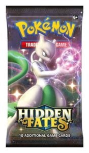 POKEMON HIDDEN FATES BOOSTER PACK FACTORY SEALED