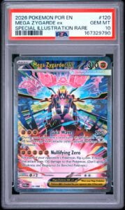 PSA 10 Mega Zygarde EX 120 Special Illustration Rare Pokemon