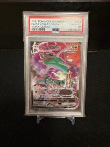 PSA 10 Rayquaza VMAX CSR VMAX Climax Pokemon Card