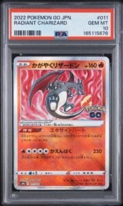 PSA10 Shining Charizard 011/071 Pokemon GO GEM MT 10 One Owner Item from Japan