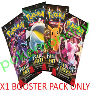 Paldean Fates Scarlet & Violet Booster Pack 151 Go Pokemon Card TCG New & Sealed