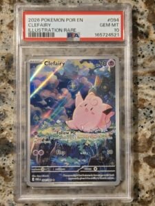 Pokemon 2026 Clefairy 094/088 Illustration Rare Perfect Order GEM MINT PSA 10