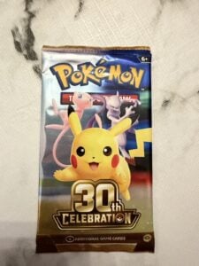 Pokemon 30th Anniversary Celebrations Booster Pack Sealed 2026 English