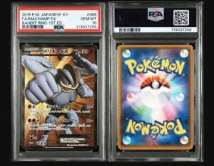 Pokemon Card Collectable [PSA10] Machamp EX SR XY Bandit Ring 088/081