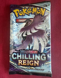 Pokemon Chilling Reign Factory Sealed Booster Pack One Pack