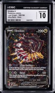 Pokemon Giratina V Lost Origin 186/196 Full Alt Art CGC 10 Gem Mint