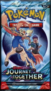 Pokemon Journey Together Booster Pack – 10 Cards / Pack – Sealed