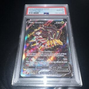 Pokemon Lost Origin Giratina V Alt Full Art Holo 186/196 2022 PSA 10