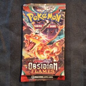 Pokemon Obsidian Flames – Booster Pack – Charizard Art – Factory Sealed