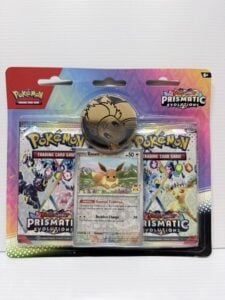 Pokemon – PRISMATIC EVOLUTIONS Pokemon Day 2 Pack Blister Booster NEW Sealed