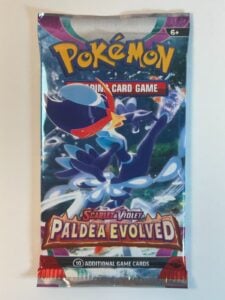 Pokemon Paldea Evolved Booster Pack Quaquaval Art Sealed SV2