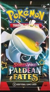 Pokemon Paldean Fates Booster Pack – 10 Cards / Pack – Random Art – Sealed