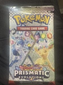 Pokemon Prismatic Evolutions Booster Pack – 10 Cards/Pack – Random Art – Sealed