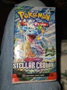 Pokemon Scarlet & Violet Stellar Crown Booster Pack | Lapras