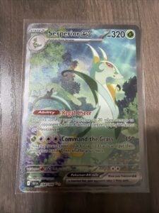 Pokemon Serperior ex 164/086 Black Bolt Special Illustration Rare NM