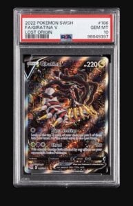 Pokemon TCG Giratina V Alt Full Art Holo 186/196 Lost Origin PSA 10 2022