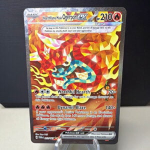 Pokemon TCG Hearthflame Mask Ogerpon ex 212/167 SV06 SIR Full Art Holo