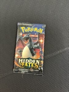 Pokémon TCG Hidden Fates Booster Pack Sealed Charizard Art