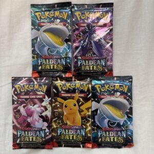 Pokemon TCG Paldean Fates Booster Pack 5 Packs Factory Sealed
