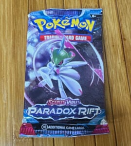 Pokémon TCG Paradox Rift Booster Pack Iron Valiant 10 Cards English