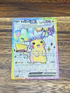 Pokémon TCG Pikachu ex 219/191 Surging Sparks Hyper Rare Tera Full Art Holo