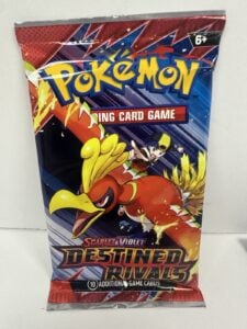 Pokémon TCG Scarlet & Violet Destined Rivals Booster w/ Ho-Oh (1-Pack) 10