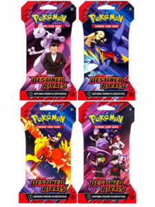 Pokemon TCG Scarlet & Violet Destined Rivals Sleeved Booster Pack Complete…