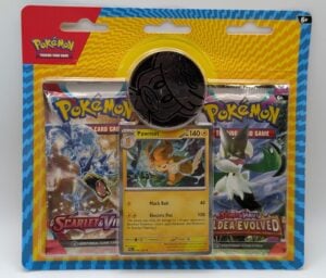 Pokemon TCG Scarlet & Violet Paldea Evolved Pawmot 2 Booster Pack Blister