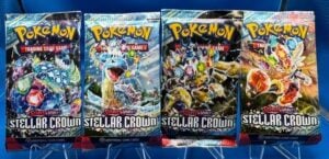Pokemon TCG Scarlet & Violet STELLAR CROWN Booster Pack Choose from 4 NEW/SEALED