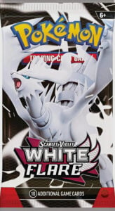 Pokémon TCG Scarlet & Violet White Flare Booster Pack Reshiram 10 Cards